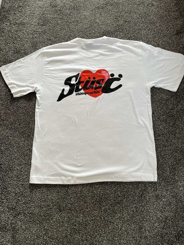 Stüssy men white cotton - m,