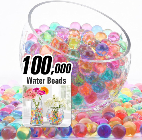 100000 water beads - water,