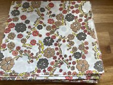 Vintage Remnant Floral Lightweight Fabric Material Retro Floral 1.82m x 114cm