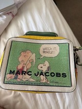 MARC JACOBS x Peanuts Snoopy collaboration Shoulder Box Bag The Box 20 New JAPAN