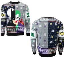 Batman vs Joker Christmas Jumper  Ugly Sweater