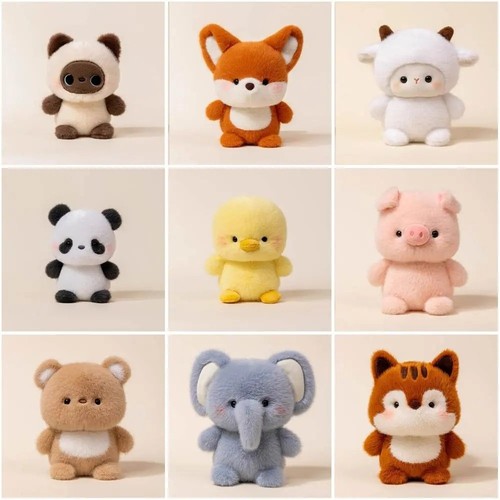 16cm cute plush - plush, elephant
