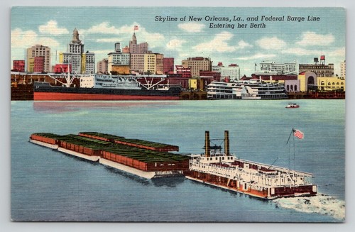 Postcard louisiana skyline - louisiana,