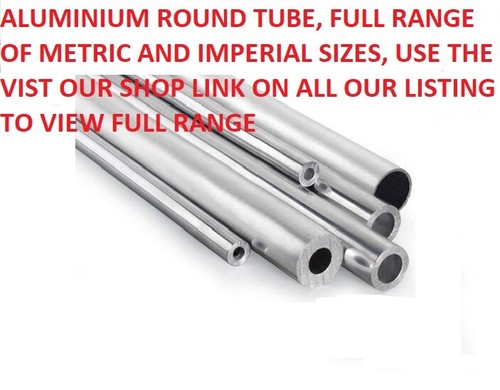 Aluminium round tube full - aluminium,
