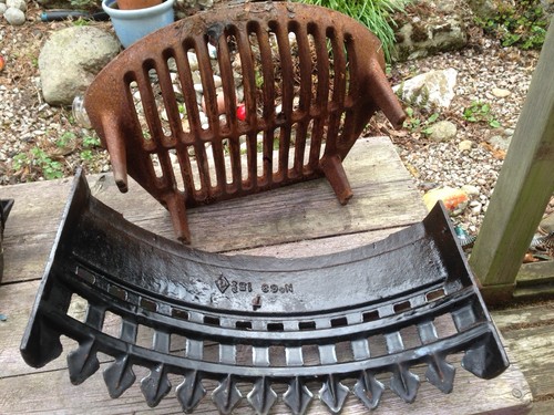 Fire grate for - fire, cast