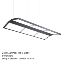 Snooker Pool Table Light