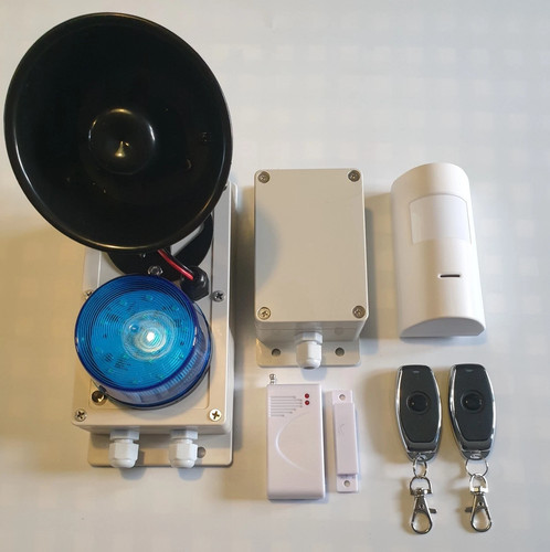 Intruder alarm for garage - alarm,