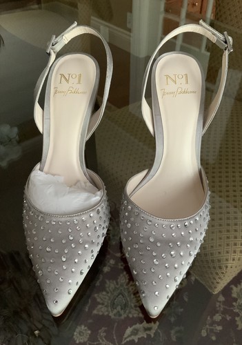 Jenny packham silver - silver, satin