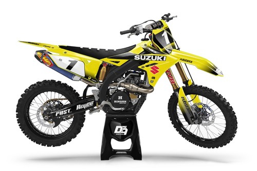 Suzuki motocross graphics - suzuki,