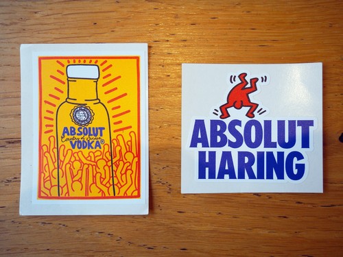 Keith haring absolut vodka - absolut,