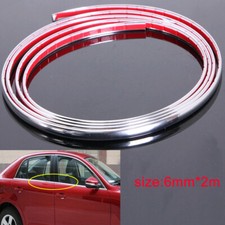 2M Chrome Trim Strip Car Door