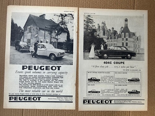 Peugeot 404 memorabilia - 404,