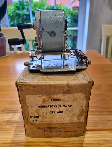 Magneto generator no - g.p.o., 26