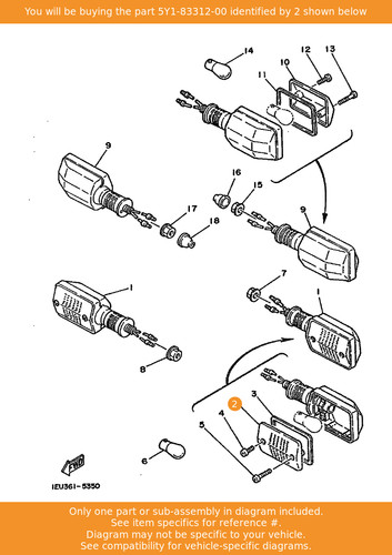 Yamaha lens flasher - yamaha, lens,