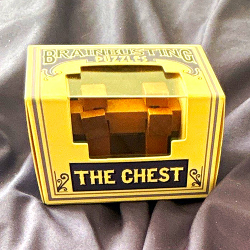 The chest wooden - puzzle, box