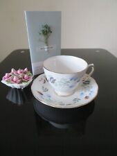 Tea Cup and Saucer, Colclough Linden bone china teacup and saucer Coffee duo