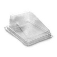25 Plastic cake slice box