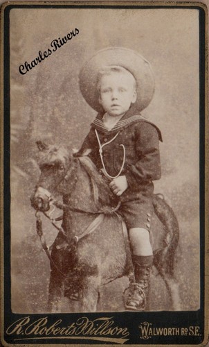 London cdv boy rocking - london,