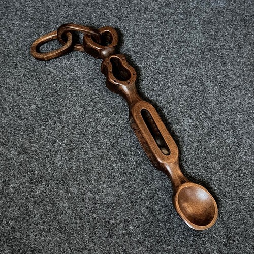 Welsh love spoon - welsh,