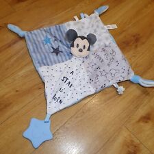 Disney Baby Mickey Mouse Comforter A Star Is Born With Teether Clementoni  Blue 