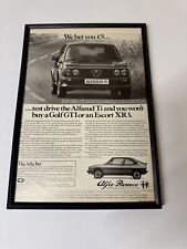 FRAMED Original 1981 Alfa