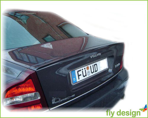 Black matt spoiler rear - spoiler,