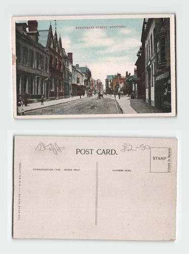 Postcard greengate street - postcard,