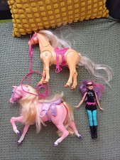 Barbie Horses And A Doll