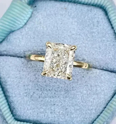 3ct radiant cut - 3ct, real
