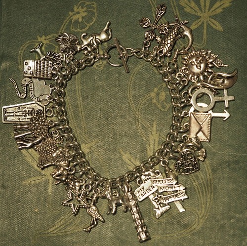 Lenormand card charm bracelet - lenormand,