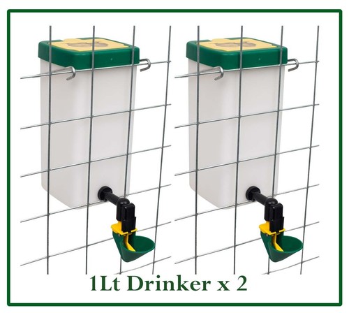 Drinker with cup - x, for