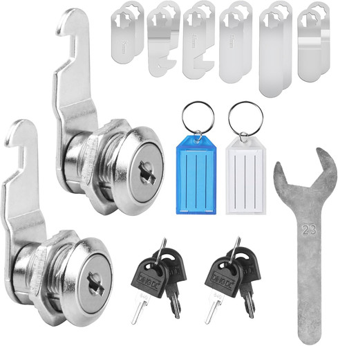 2pcs cabinet locks 16mm - 2pcs,