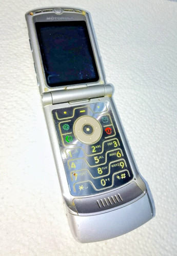 Motorola motorazr silver - motorola,