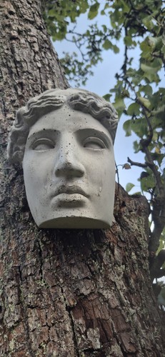 Cast stone classical female - cast,