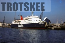 35mm Slide BR British Rail Sealink Steamer Ferry Earl Godwin 1981 Original