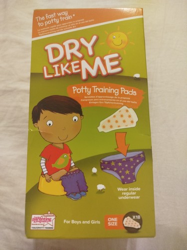Dry like potty - like, training