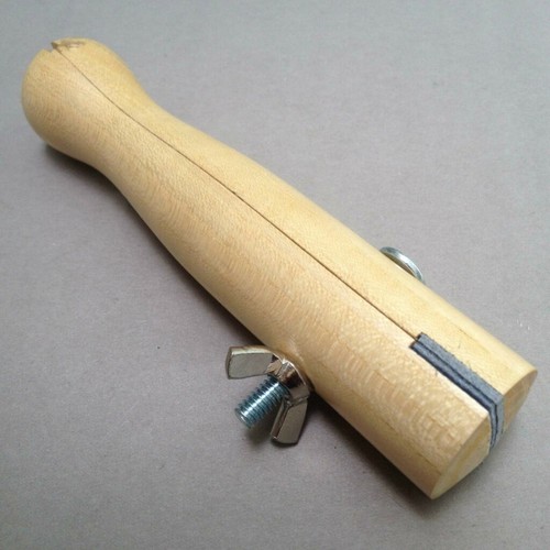 Ring clamp wooden jewelers - ring,
