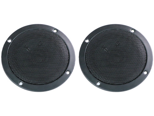 120mm flat car - 2x, speakers