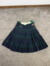 Vintage Scottish Military Black Watch Tartan Kilt Thomas Gordon & Sons Kilt No1