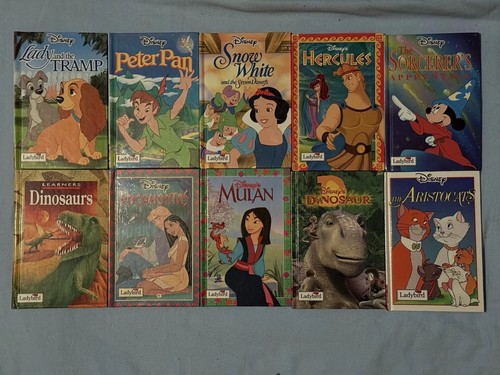 Set new disney ladybird - 10,
