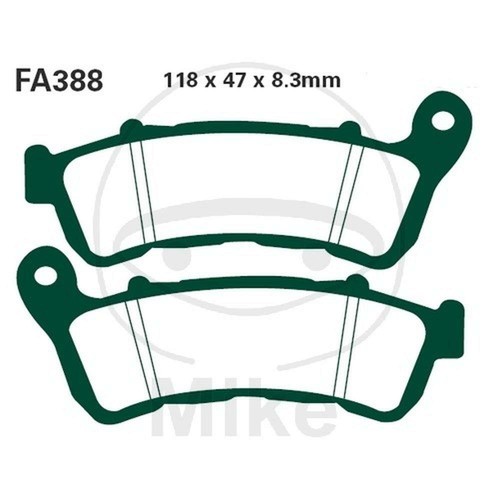 Pair pads ebc - pair, hh