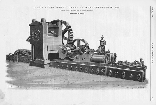 Newburn steel works shearing - newburn,