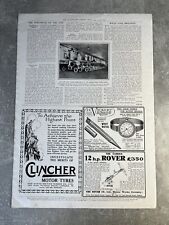 Clincher Motor Tyres, J. C