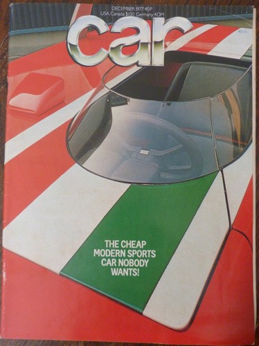 Car magazine december 1977 - magazine,