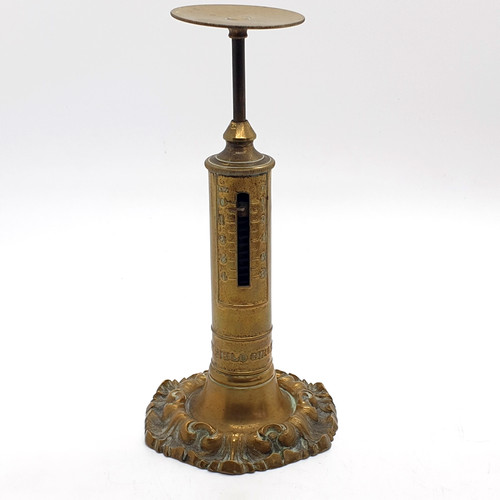 Antique postal scale - postal, spring