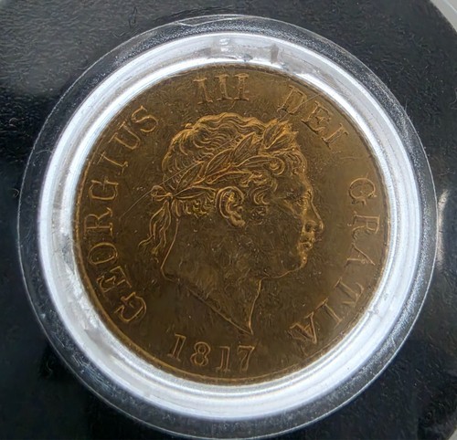 1817 gold half sovereign