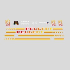 Peugeot Premiere Bicycle Frame Stickers - Decals - n.24