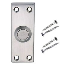 Carlisle Brass Traditional Satin Chrome Door Bell Push Button - Victorian Style