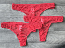 3 X EX M S LADIES HEART RED