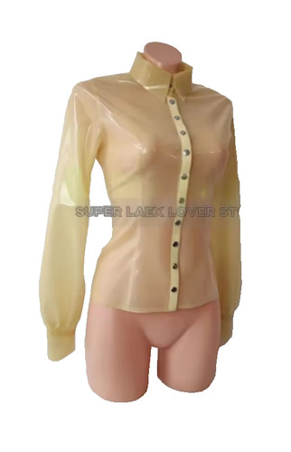 Women transparent latex - transparent,